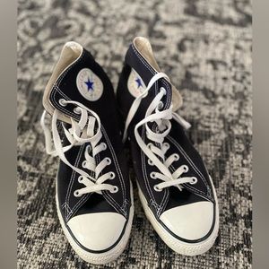 High top black converse